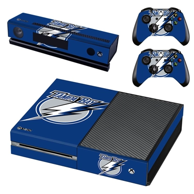 Tampa Bay decal skin for Xbox one Console and 2 Controllers Tampa Bay decal skin for Xbox one Console and 2 Controllers
