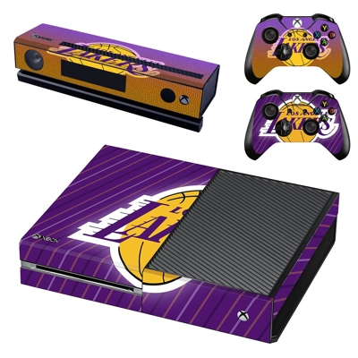 Los Angeles Lakers decal skin for Xbox one Console and 2 C.. Los Angeles Lakers decal skin for Xbox one Console and 2 C..
