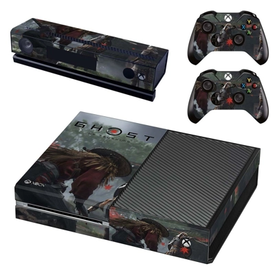 Ghost of Tsushima decal skin for Xbox one Console and 2 Co.. Ghost of Tsushima decal skin for Xbox one Console and 2 Co..