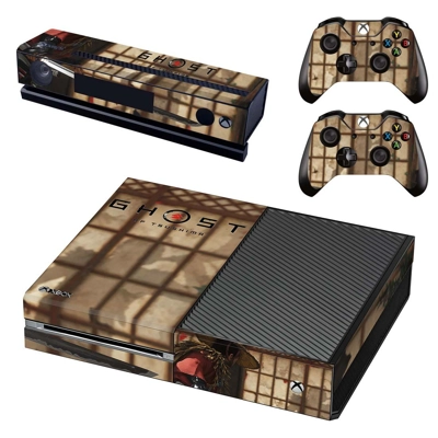 Ghost of Tsushima decal skin for Xbox one Console and 2 Controllers
