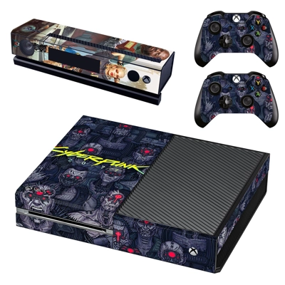 Cyberpunk 2077 decal skin for Xbox one Console and 2 Contr.. Cyberpunk 2077 decal skin for Xbox one Console and 2 Contr..