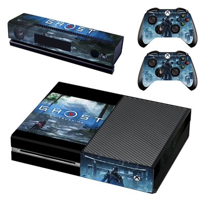 Ghost of Tsushima decal skin for Xbox one Console and 2 Controllers