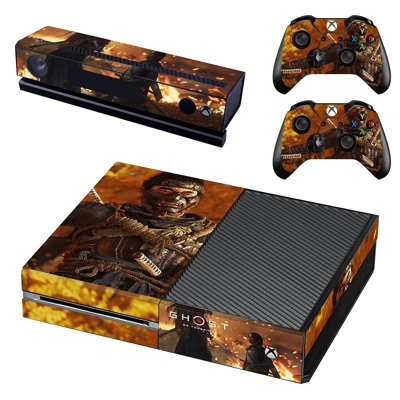 Ghost of Tsushima decal skin for Xbox one Console and 2 Co.. Ghost of Tsushima decal skin for Xbox one Console and 2 Co..