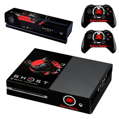 Ghost of Tsushima decal skin for Xbox one Console and 2 Co.. Ghost of Tsushima decal skin for Xbox one Console and 2 Co..