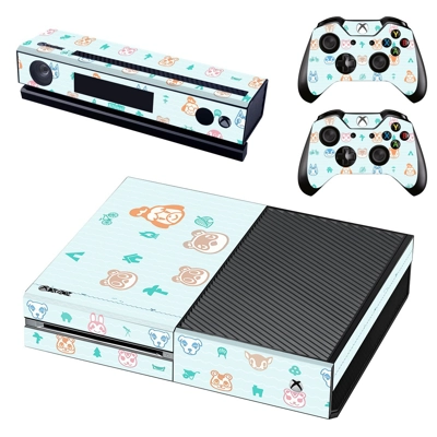 Animal Crossing decal skin for Xbox one Console and 2 Controllers