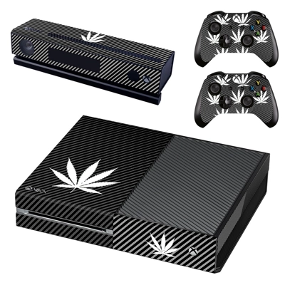 Weed Leaf decal skin for Xbox one Console and 2 Controllers Weed Leaf decal skin for Xbox one Console and 2 Controllers