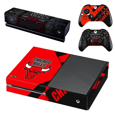 Chicago Bulls decal skin for Xbox one Console and 2 Contro.. Chicago Bulls decal skin for Xbox one Console and 2 Contro..