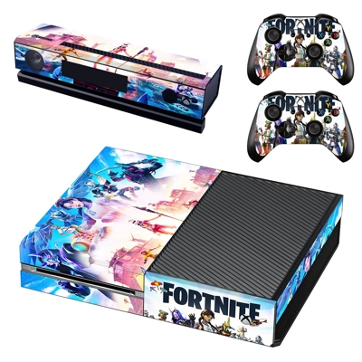 Fortnite decal skin for Xbox one Console and 2 Controllers