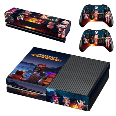 Minecraft Dungeons decal skin for Xbox one Console and 2 C.. Minecraft Dungeons decal skin for Xbox one Console and 2 C..