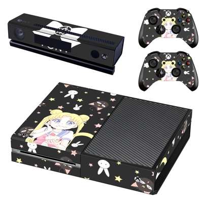 Anime Sailor Moon decal skin for Xbox one Console and 2 Co.. Anime Sailor Moon decal skin for Xbox one Console and 2 Co..