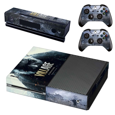Resident Evil village decal skin for Xbox one Console and .. Resident Evil village decal skin for Xbox one Console and ..