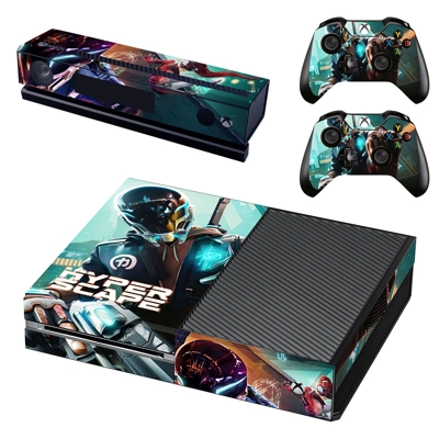 Hyper Scape decal skin for Xbox one Console and 2 Controll.. Hyper Scape decal skin for Xbox one Console and 2 Controll..