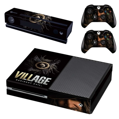 Resident Evil village decal skin for Xbox one Console and .. Resident Evil village decal skin for Xbox one Console and ..