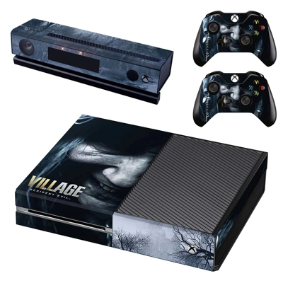 Resident Evil village decal skin for Xbox one Console and .. Resident Evil village decal skin for Xbox one Console and ..