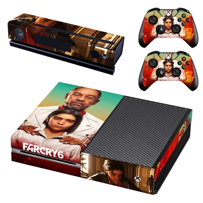FarCry 6 decal skin for Xbox one Console and 2 Controllers FarCry 6 decal skin for Xbox one Console and 2 Controllers