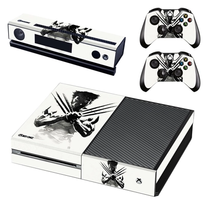 Movie Wolverine decal skin for Xbox one Console and 2 Cont.. Movie Wolverine decal skin for Xbox one Console and 2 Cont..
