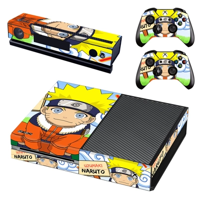 Anime Naruto decal skin for Xbox one Console and 2 Control.. Anime Naruto decal skin for Xbox one Console and 2 Control..