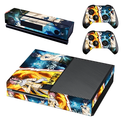 Fairy Tail decal skin for Xbox one Console and 2 Controllers Fairy Tail decal skin for Xbox one Console and 2 Controllers