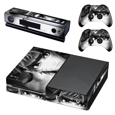 Anime Naruto decal skin for Xbox one Console and 2 Control.. Anime Naruto decal skin for Xbox one Console and 2 Control..