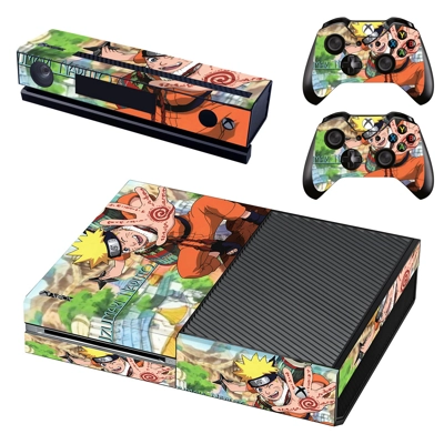 Anime Naruto decal skin for Xbox one Console and 2 Control.. Anime Naruto decal skin for Xbox one Console and 2 Control..