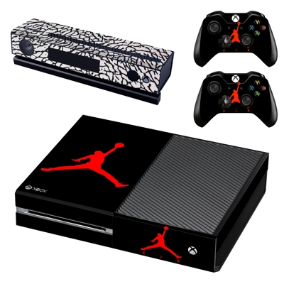 Air jordan decal skin for Xbox one Console and 2 Controllers