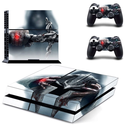 Assassin's Creed skin sticker for playstation 4 console an.. Assassin's Creed skin sticker for playstation 4 console an..