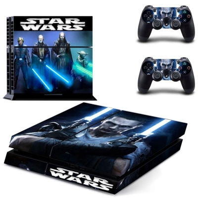 Star Wars skin sticker for playstation 4 console and two c..