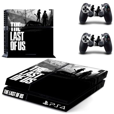 The last of us skin sticker for playstation 4 console and .. The last of us skin sticker for playstation 4 console and ..