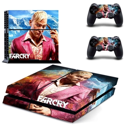 FARCRY 4 skin sticker for playstation 4 console and two co.. FARCRY 4 skin sticker for playstation 4 console and two co..