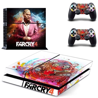 FARCRY 4 skin sticker for playstation 4 console and two co.. FARCRY 4 skin sticker for playstation 4 console and two co..