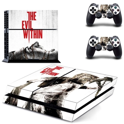 THE EVIL WITHIN skin sticker for playstation 4 console and.. THE EVIL WITHIN skin sticker for playstation 4 console and..