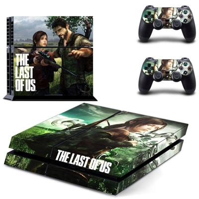 The Last of US skin sticker for playstation 4 console and ..