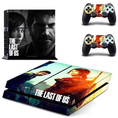 The Last of US skin sticker for playstation 4 console and ..