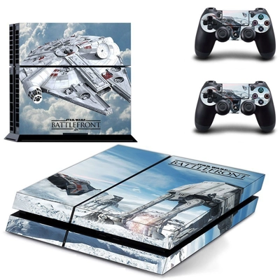 Star War Battlefront  skin sticker for playstation 4 console and two controllers