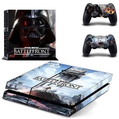 Star War Battlefront  skin sticker for playstation 4 console and two controllers