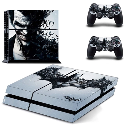 Joker Batman skin sticker for playstation 4 console and tw.. Joker Batman skin sticker for playstation 4 console and tw..