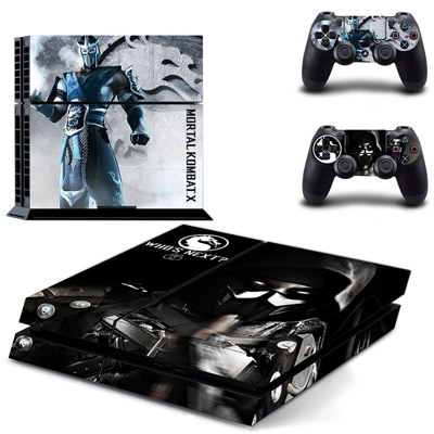 Mortal kombat S skin sticker for playstation 4 console and.. Mortal kombat S skin sticker for playstation 4 console and..