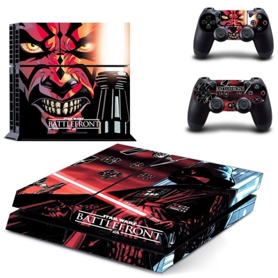 Star War Battlefront skin sticker for playstation 4 console and two controllers