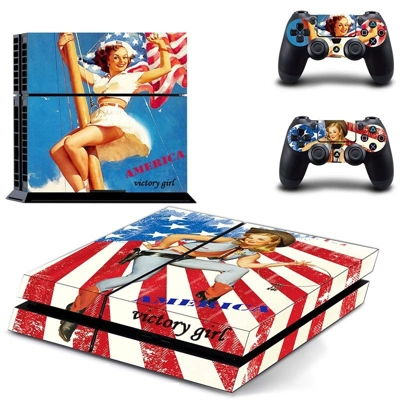 American Girls skin sticker for playstation 4 console and .. American Girls skin sticker for playstation 4 console and ..