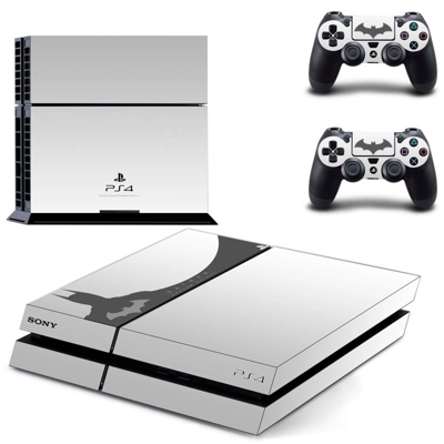Batman skin sticker for playstation 4 console and two cont..