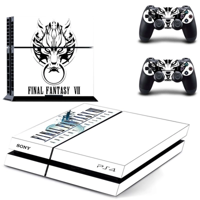 Final Fantasy skin sticker for playstation 4 console and .. Final Fantasy skin sticker for playstation 4 console and ..