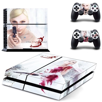 Parasite Eve 3 skin sticker for playstation 4 console and .. Parasite Eve 3 skin sticker for playstation 4 console and ..