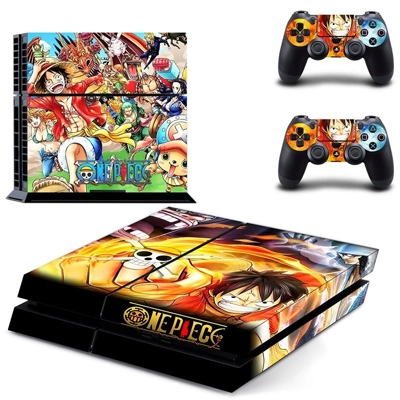 Chopper one piece skin sticker for playstation 4 console and two controllers