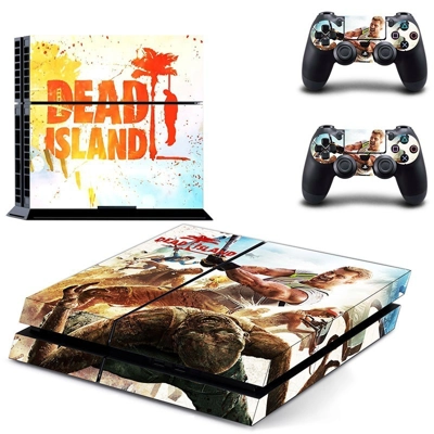 Dead Island skin sticker for playstation 4 console and two controllers