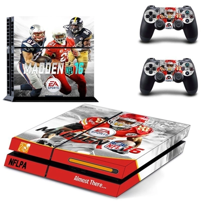 Madden NFL 16 skin sticker for playstation 4 console and t.. Madden NFL 16 skin sticker for playstation 4 console and t..