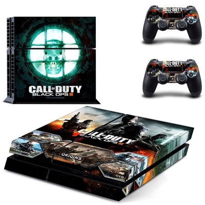 Call of Duty Black Ops 3 skin sticker for playstation 4 console and two controllers