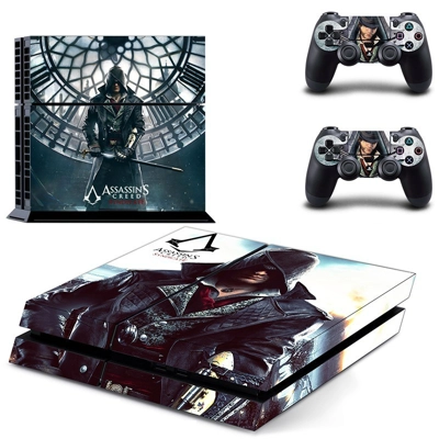 Assassin's Creed skin sticker for playstation 4 console and two controllers