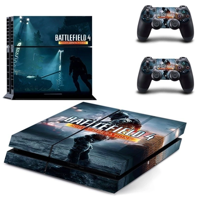 Battlefield 4 Night Operations skin sticker for playstation 4 console and two controllers