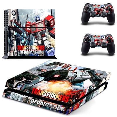 Transformers Devastation skin sticker for playstation 4 co.. Transformers Devastation skin sticker for playstation 4 co..