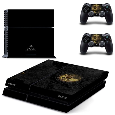Sony skin sticker for playstation 4 console and two contro.. Sony skin sticker for playstation 4 console and two contro..